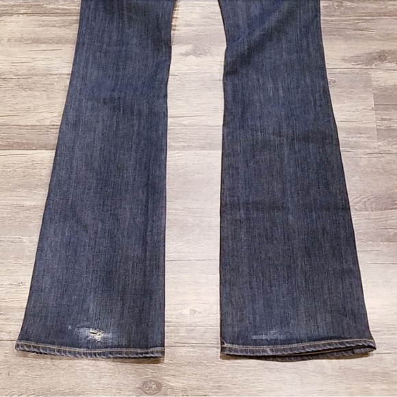 AG Adriana Goldshmied The Angel Dark Wash Boot Cut Jeans - Picture 5 of 8